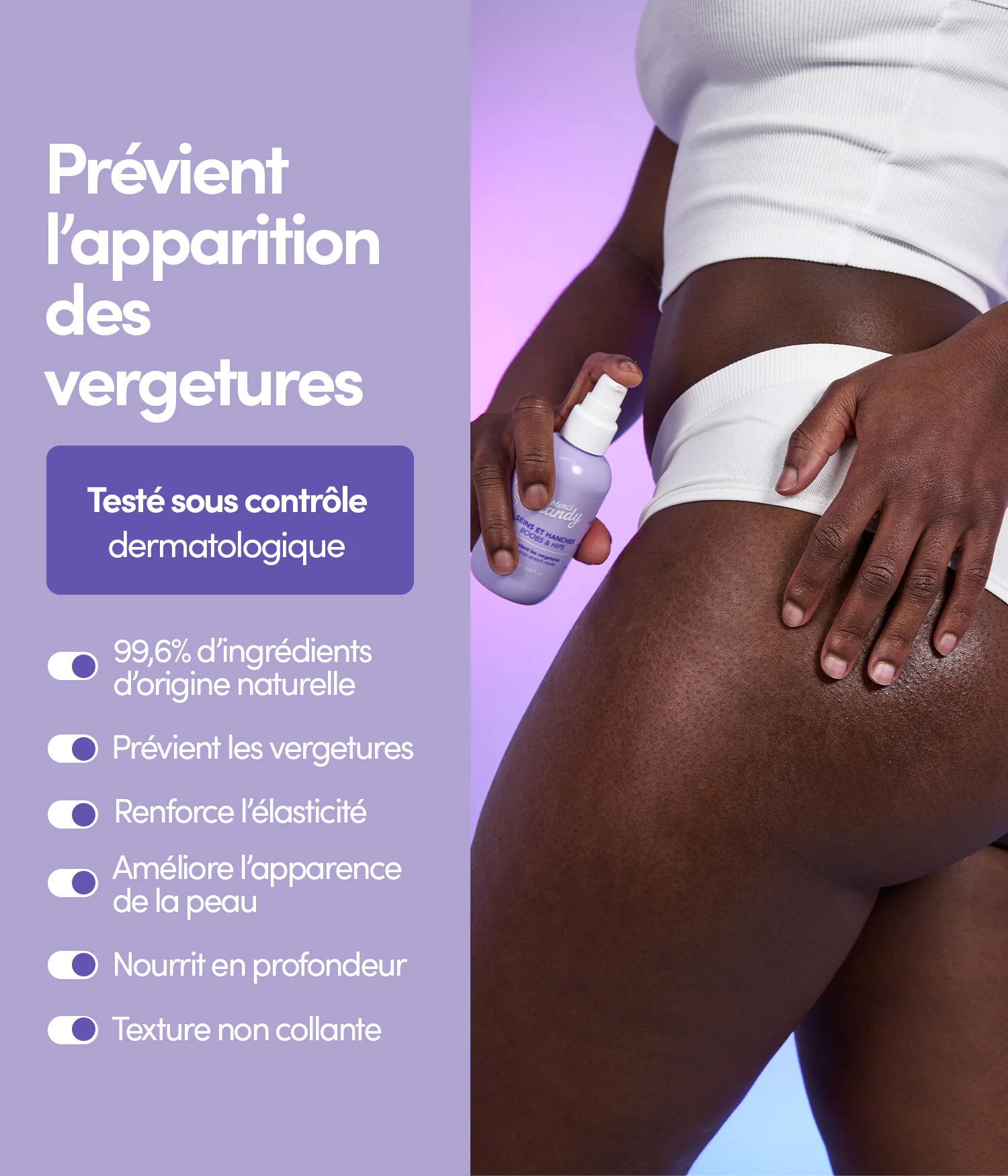 TRIO Sérums Corps - Poils, vergetures & zones sèches - Image 5